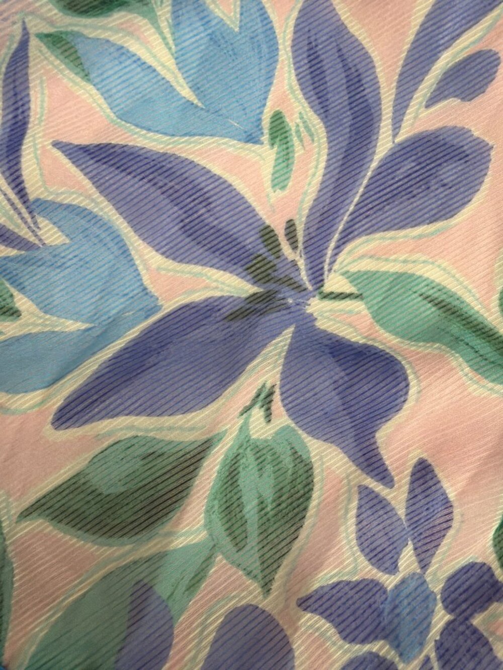 Tahari ASL Shadow-Striped Floral Print Belted Dress Size 8 - Picture 12 of 15